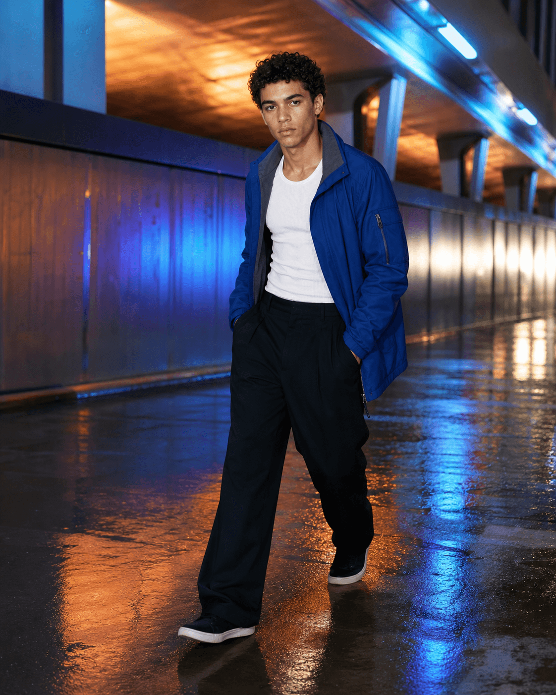 Male Model 08 in Urban Streetwear